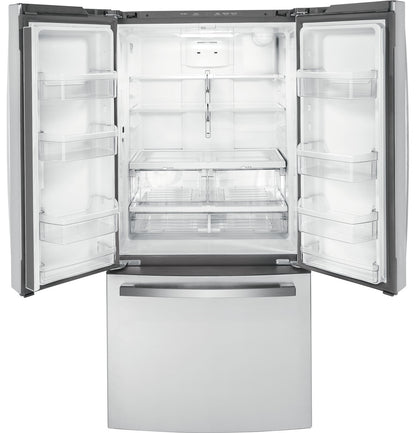 GE GWE19JYLFS 33-inch Counter-Depth French Door Refrigerator