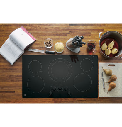 GE JP3036DLBB 36" Built-In Electric Cooktop – Black
