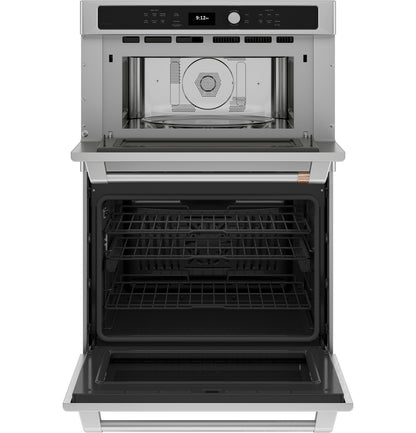 Cafe CTC912P2NS1 30" Combination Double Wall Oven with Convection and Advantium® Technology
