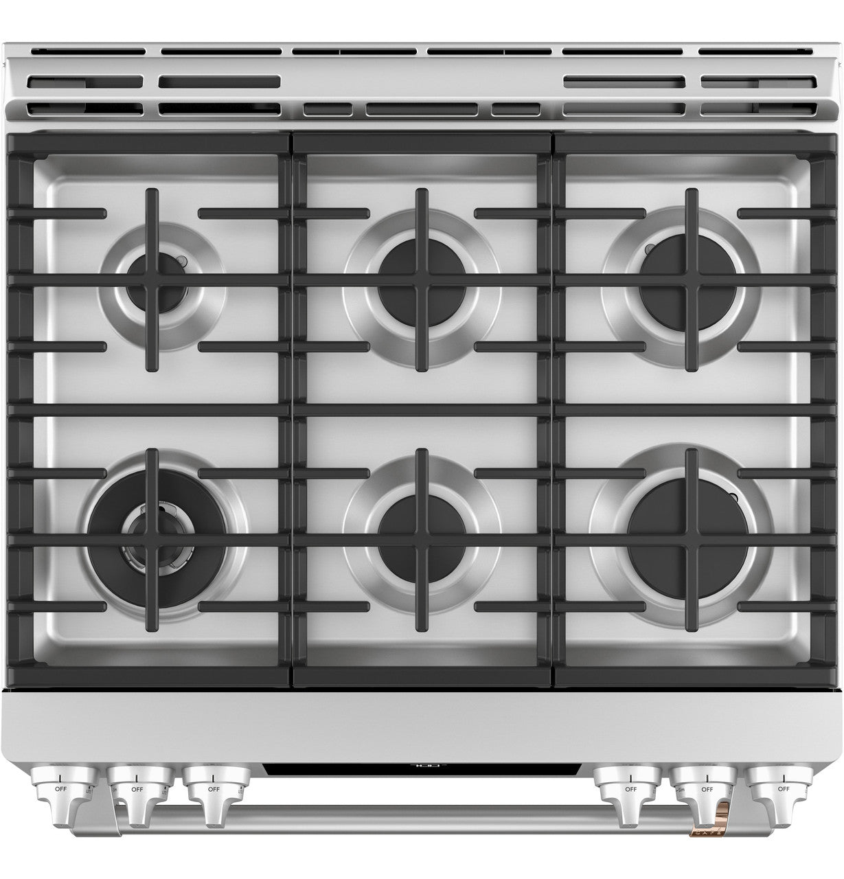 Cafe CGS700P2MS1 30" Smart Slide-In Gas Range with Convection Oven