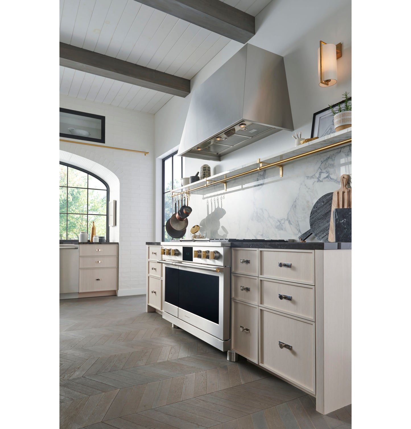 Monogram ZVC48STSS 48" Custom Wall Hood - Stainless Steel
