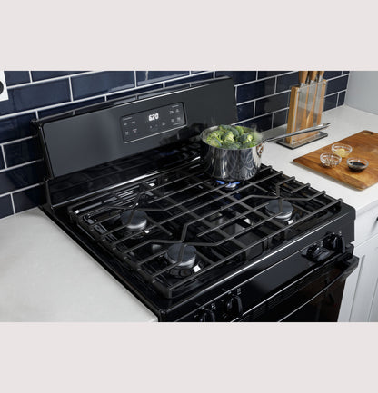 GE JGBS61RPSS 30" Free-Standing Gas Range – Stainless Steel