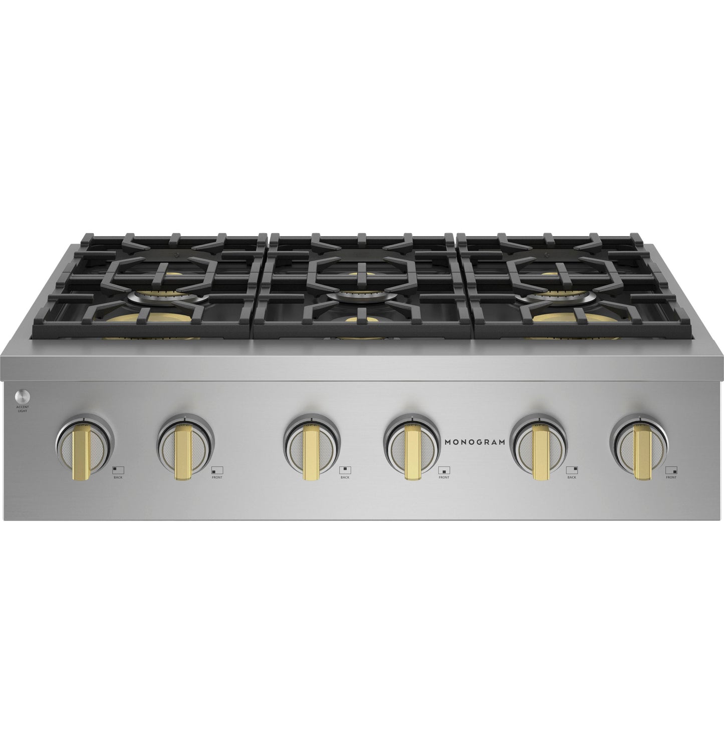 Monogram ZGU366NTSS 36" Professional Gas Rangetop with 6 Burners - Stainless Steel