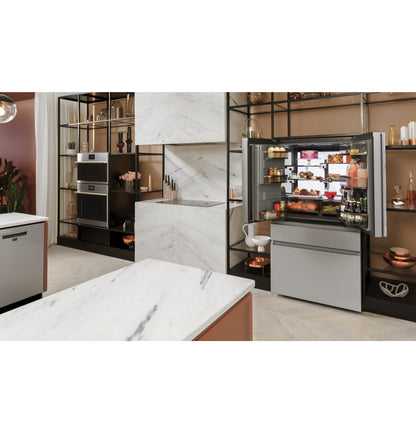 Café CXE22DM5PS5 22.3 Cu. Ft. Smart Counter-Depth 4-Door French Door Refrigerator