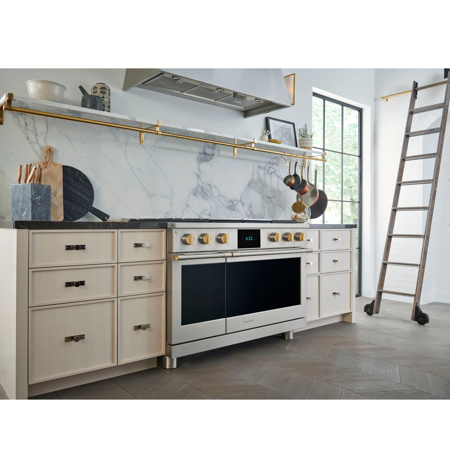 Monogram ZVC48STSS 48" Custom Wall Hood - Stainless Steel