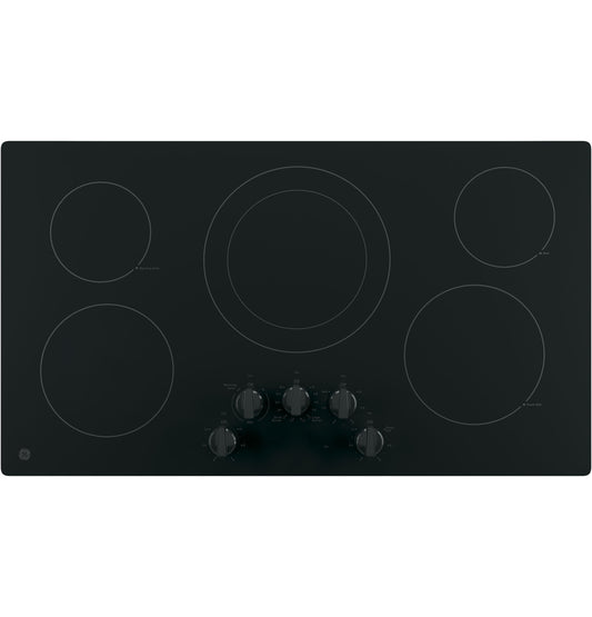 GE JP3036DLBB 36" Built-In Electric Cooktop – Black