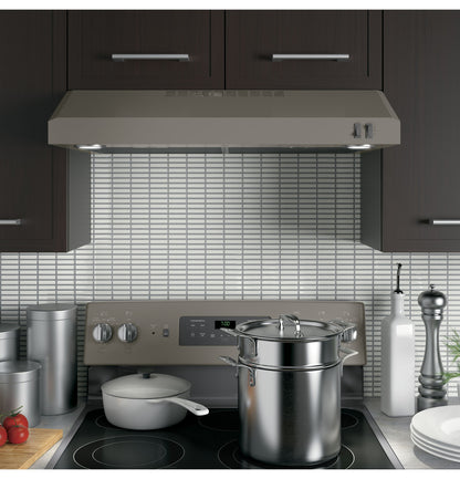 GE JVX5305EJES 30" Under Cabinet Range Hood – Slate