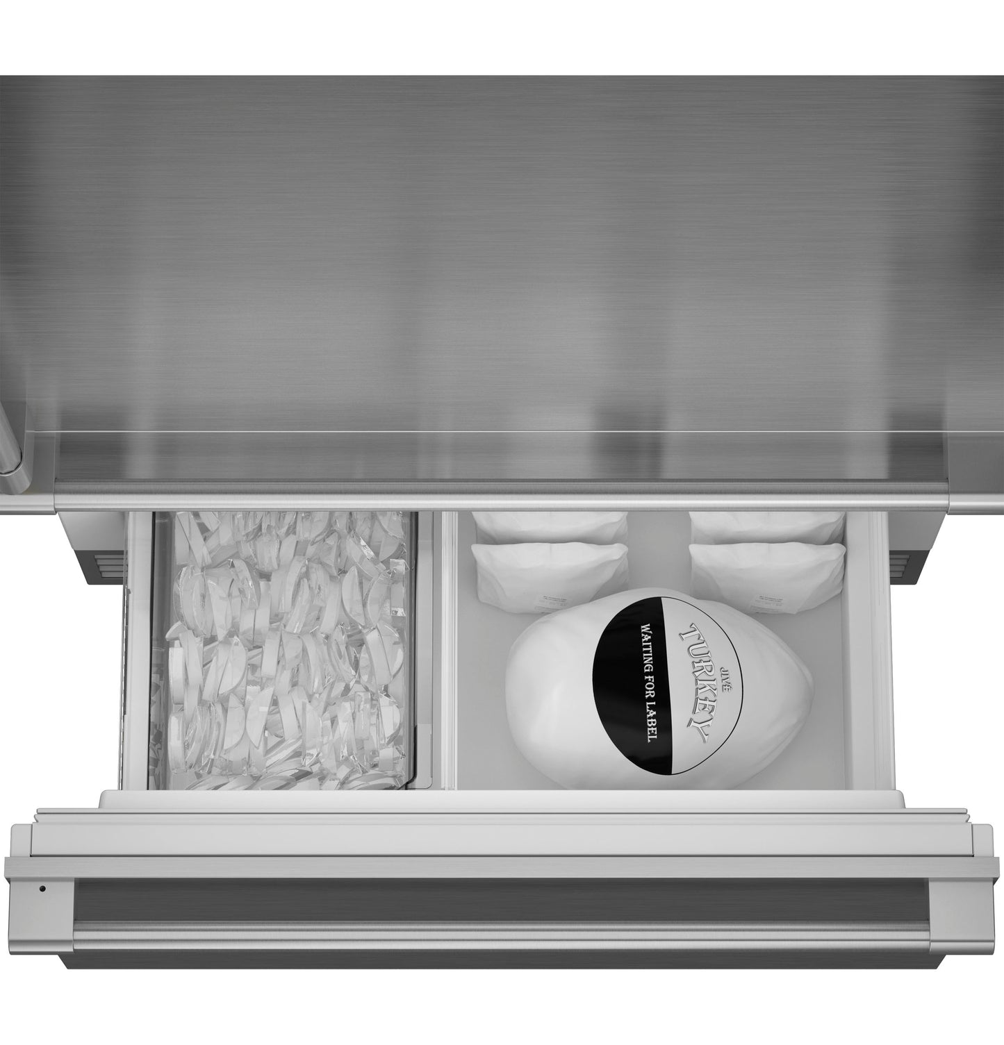 Monogram 36" Panel-Ready Integrated Bottom-Freezer Refrigerator - Right Hinge