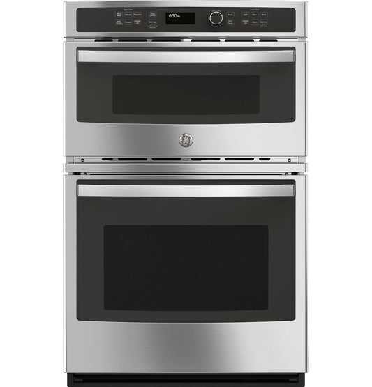 GE JK3800SHSS 27" Built-In Combination Microwave Wall Oven – Stainless Steel