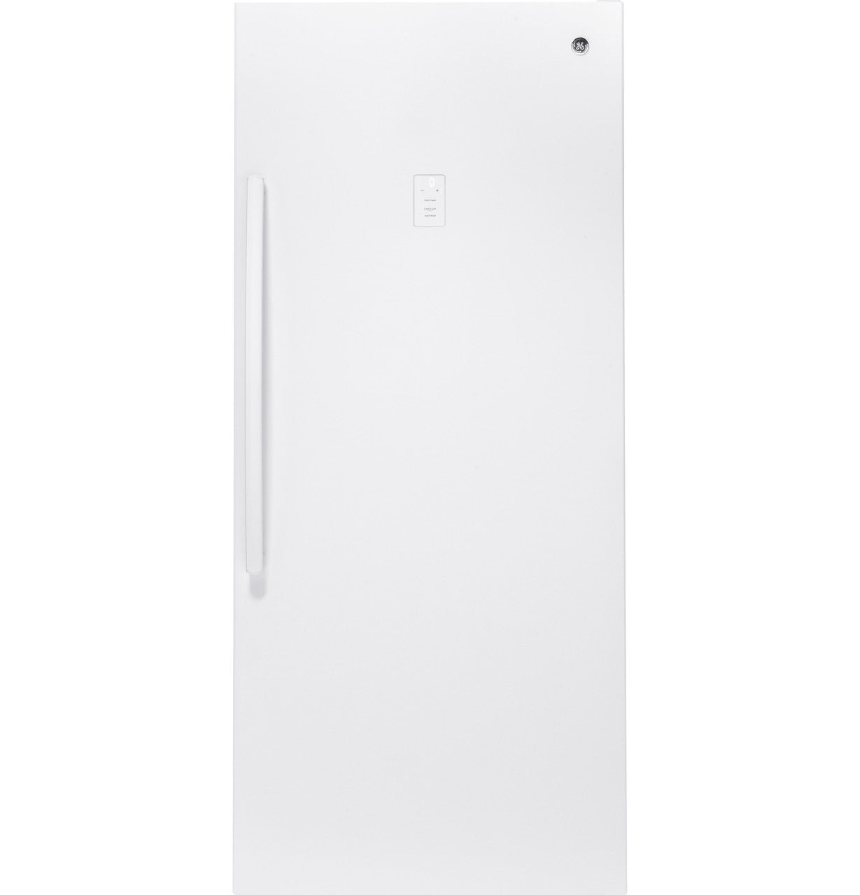 GE FUF21DLRWW ENERGY STAR 21.3 Cu. Ft. Frost-Free Upright Freezer, Garage Ready – White