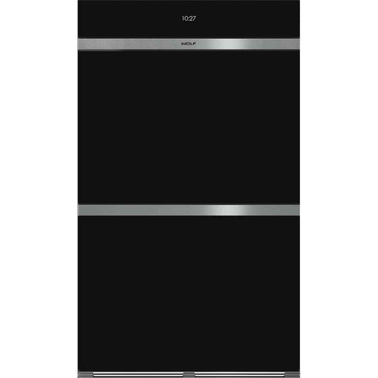 Wolf DO3050CM/B 30" M Series Contemporary Double Wall Oven
