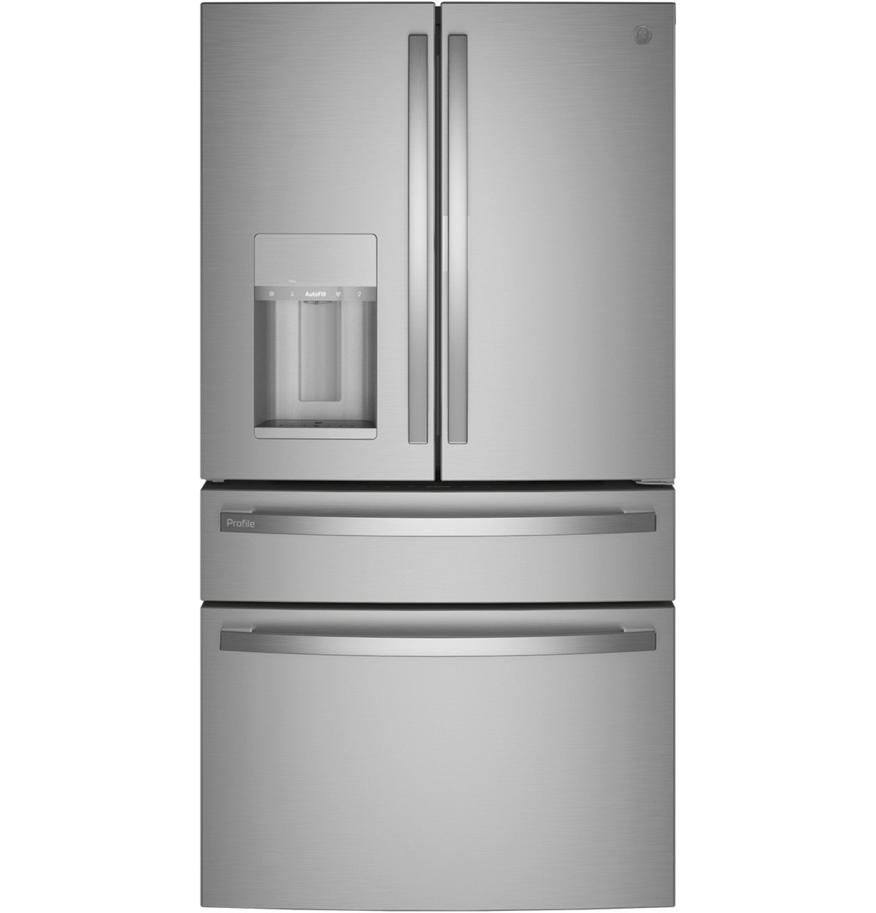 GE Profile PVD28BYNFS 36" 27.9 Cu. Ft. 4-Door French Door Refrigerator with Dual-Dispense AutoFill Pitcher