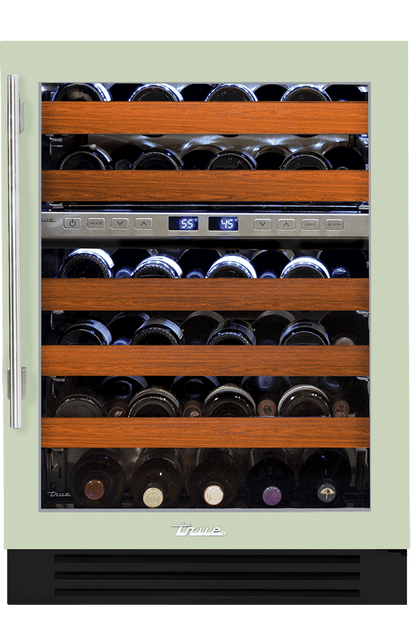 True TWC-24DZ-R-SG-C 24" Dual Zone Wine Cabinet – Stainless Steel Glass