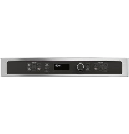GE JK3800SHSS 27" Built-In Combination Microwave Wall Oven – Stainless Steel