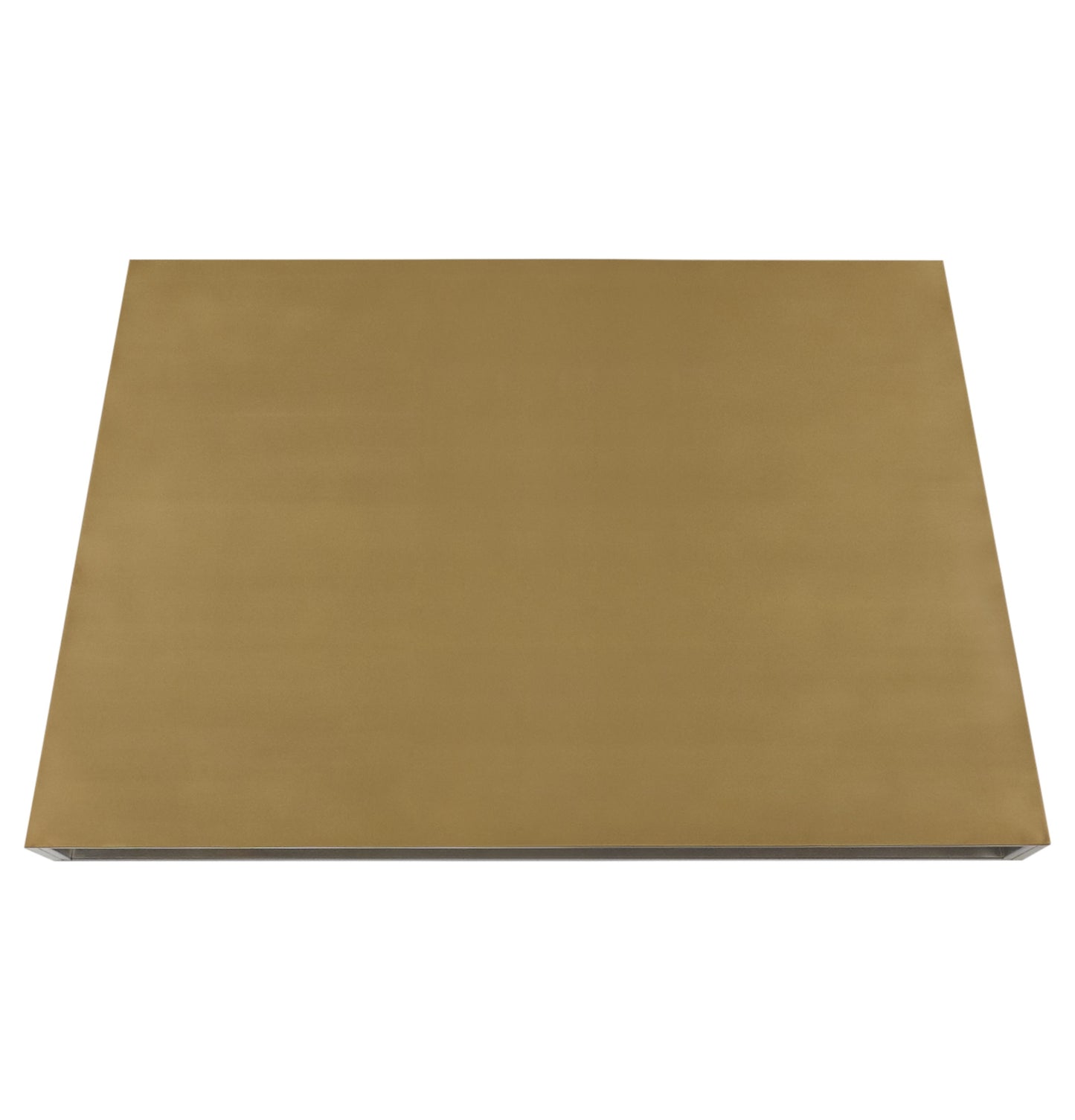 Monogram ZVC48DTB1 48" Custom Brass Wall Hood - Brass