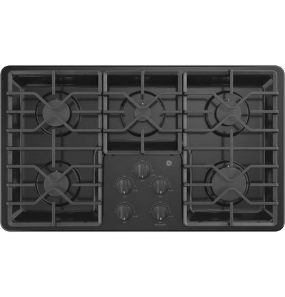 GE JGP3036DLBB 36" Built-In Gas Cooktop – Black