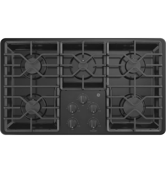 GE JGP3036DLBB 36" Built-In Gas Cooktop – Black