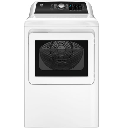 GE GTD58EBSVWS 7.4 cu. ft. Electric Dryer with Sensor Dry