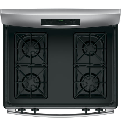 GE JGBS60REKSS 30" Free-Standing Gas Range – Stainless Steel