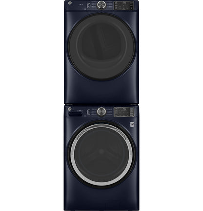 GE GFD55ESPRRS 7.8 Cu. Ft. Smart Front Load Electric Dryer with Sanitize Cycle – Sapphire Blue