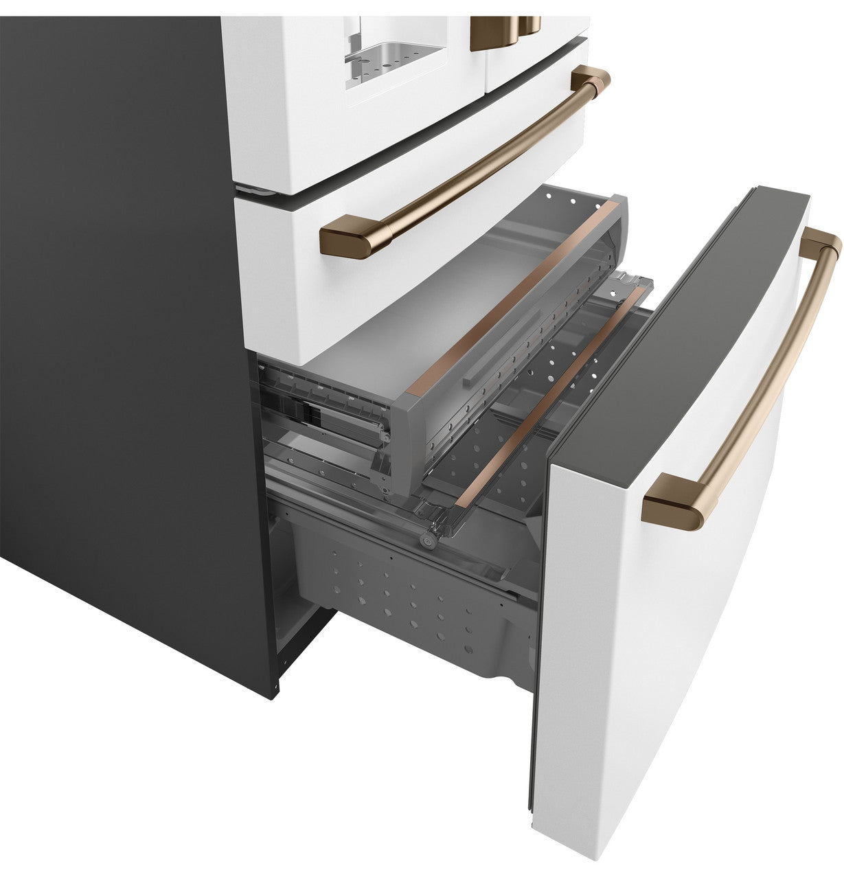 Café CVE28DP4NW2 27.8 Cu. Ft. Smart 4-Door French-Door Refrigerator