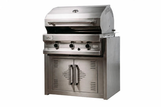 American Cooking Equipment THREE ONE SIX, 316L – 6 Burner Grill with Mobile Foundation