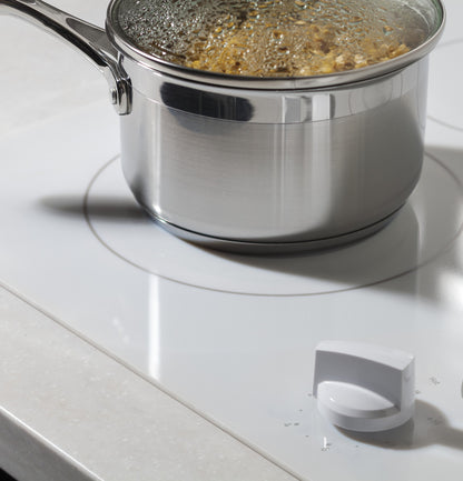 GE JP3036TLWW 36" Built-In Electric Cooktop – White