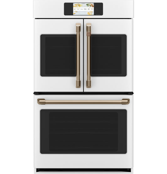 Cafe CTD90FP4NW2 30" Smart Built-In Convection French-Door Double Wall Oven