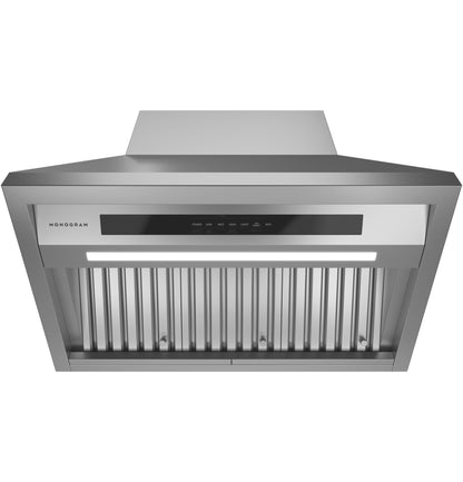 Monogram ZVW1360SPSS 36" Wall Mount Range Hood with 610 CFM & Smart Controls - Stainless Steel