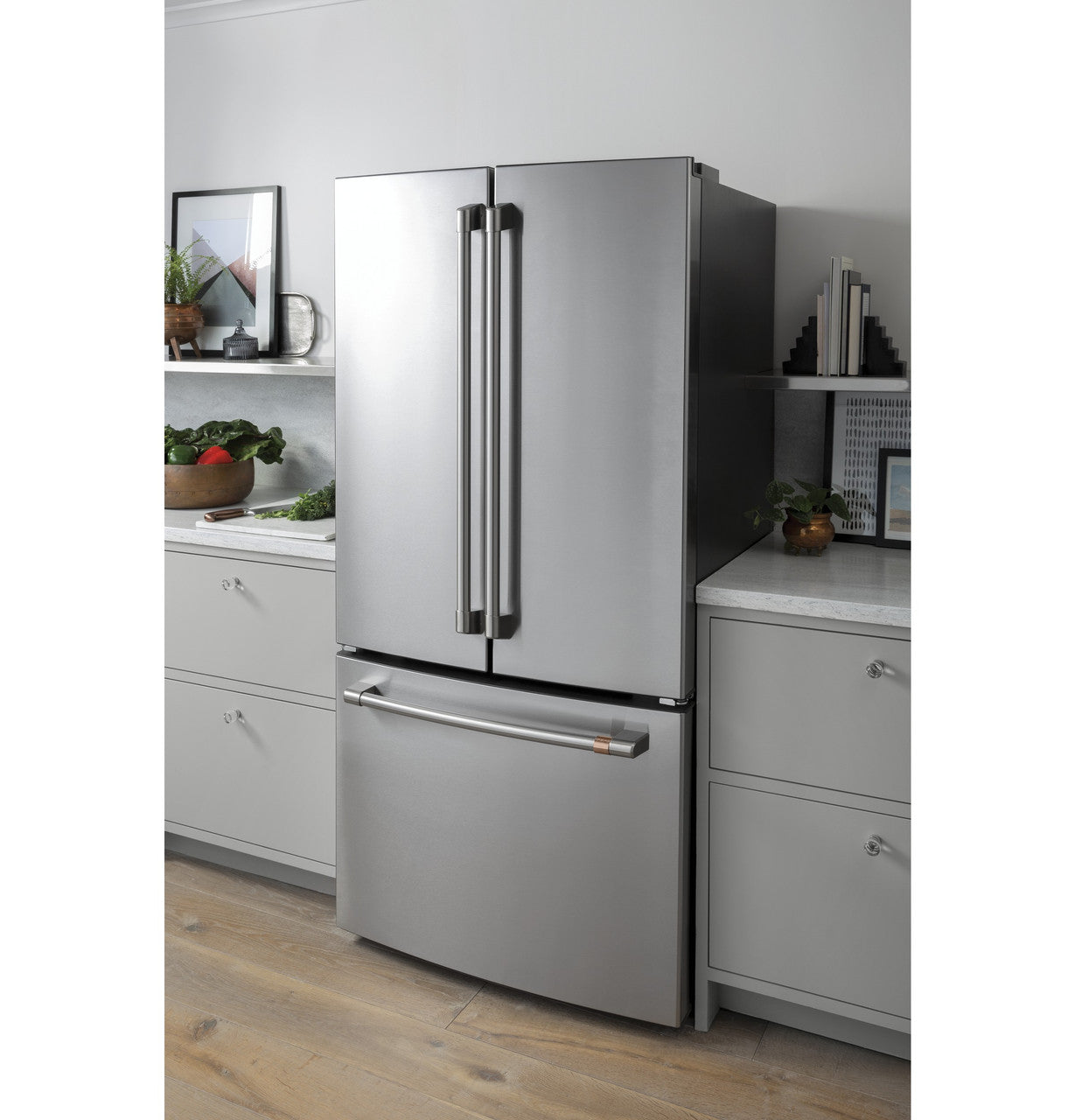 Café CWE19SP2NS1 18.6 Cu. Ft. Smart Counter-Depth French-Door Refrigerator