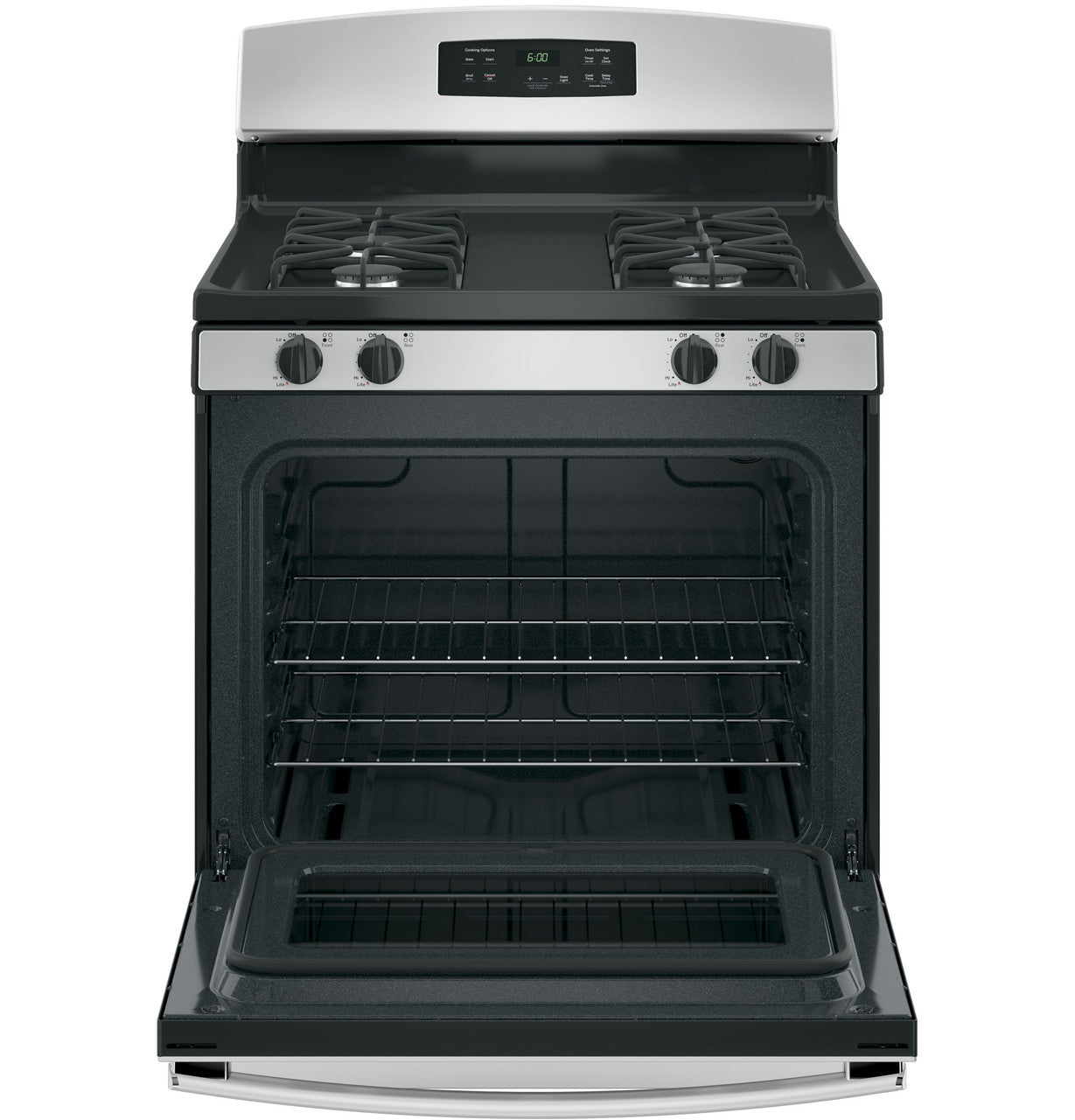 GE JGBS60REKSS 30" Free-Standing Gas Range – Stainless Steel