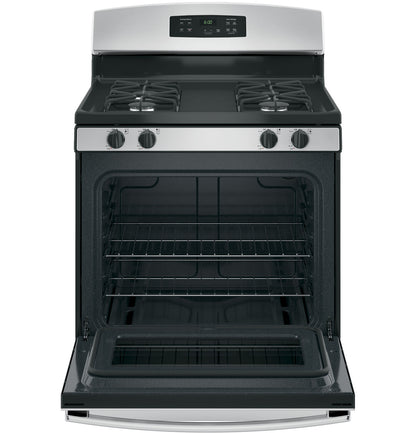 GE JGBS60REKSS 30" Free-Standing Gas Range – Stainless Steel