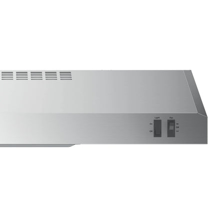 GE JVX3300SJSS 30" Stainless Steel Under-Cabinet Range Hood