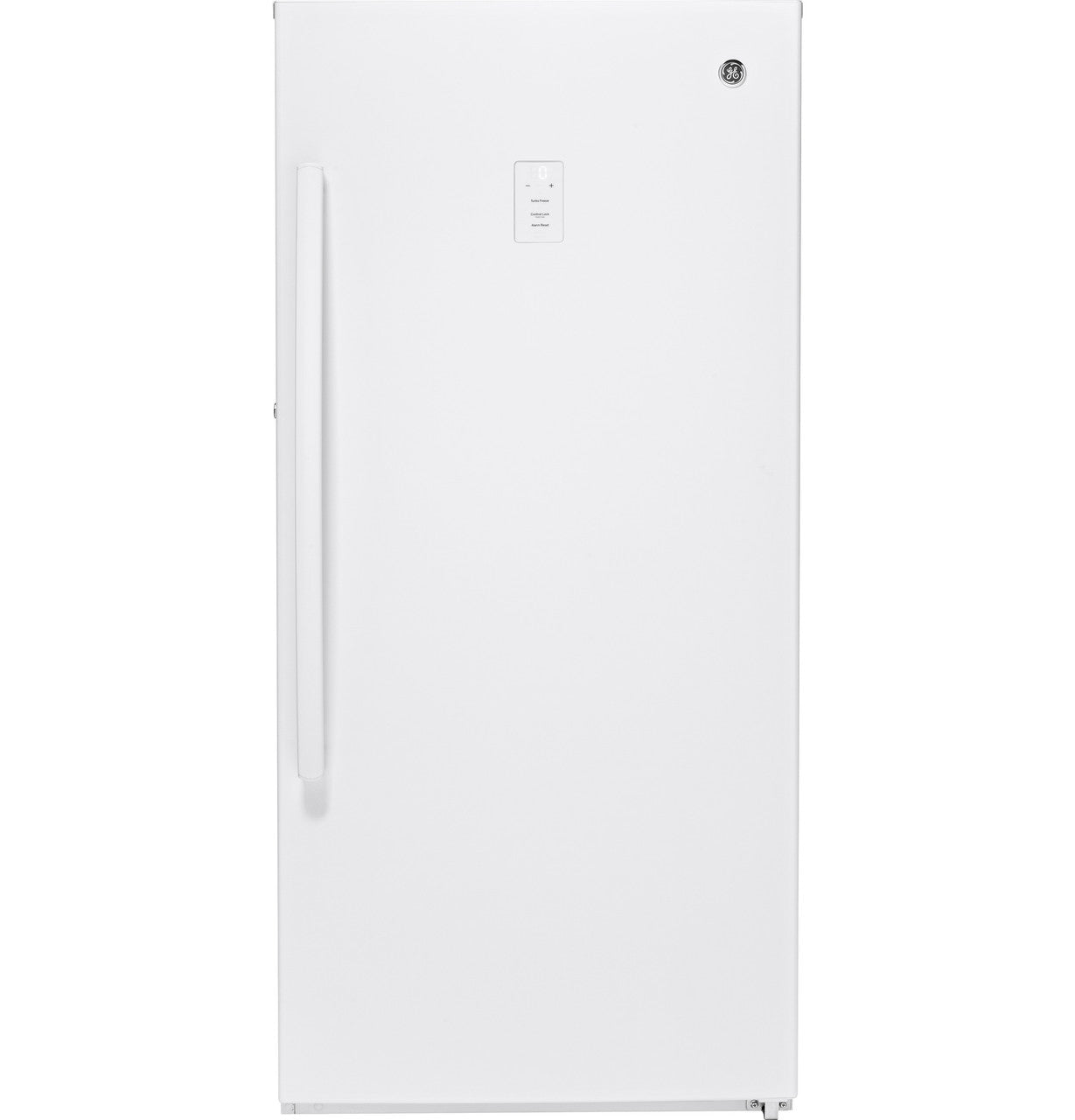 GE FUF14SMRWW 14.1 Cu. Ft. Frost-Free Upright Freezer, Garage Ready – White