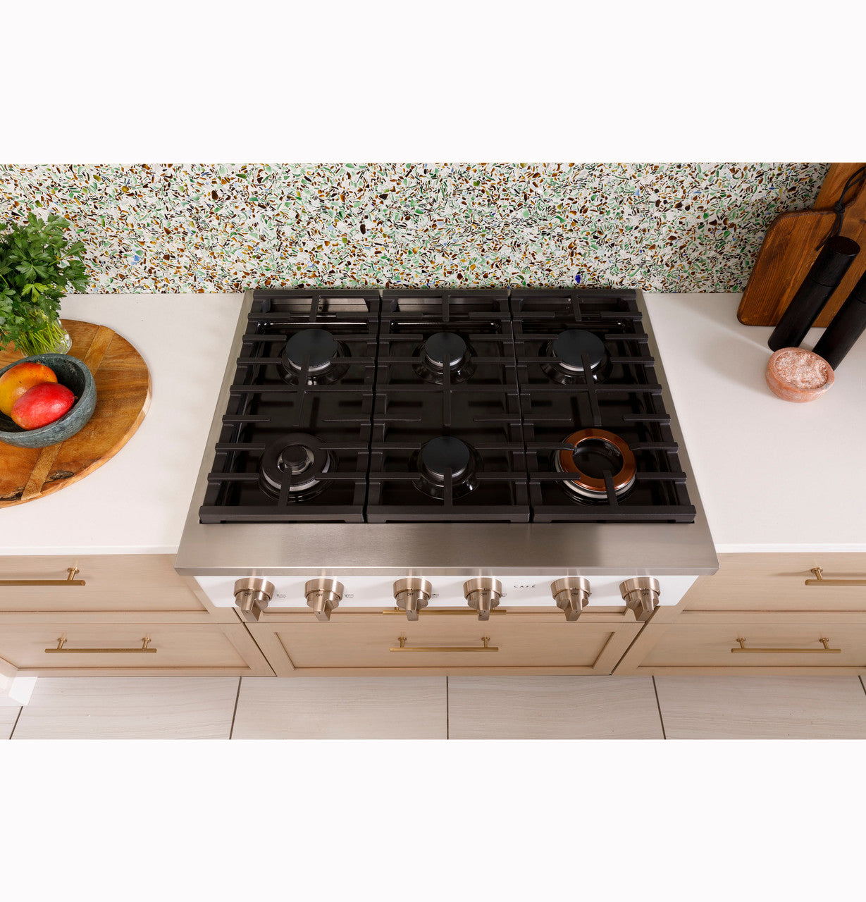 Cafe CGU366P2TS1 36" Commercial-Style Gas Rangetop