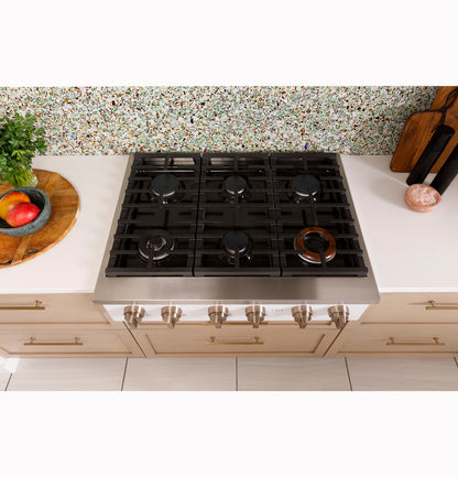Cafe CGU366P2TS1 36" Commercial-Style Gas Rangetop
