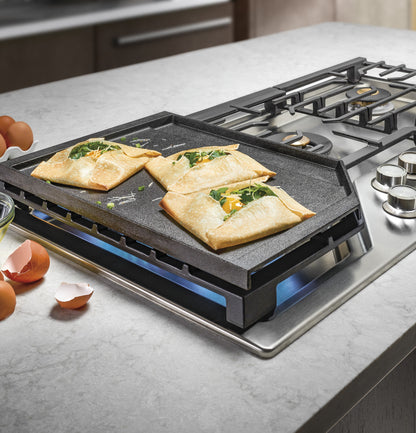 Monogram ZGU36ESLSS 36" Gas Cooktop with 5 Burners & Tri-Ring Burner - Stainless Steel