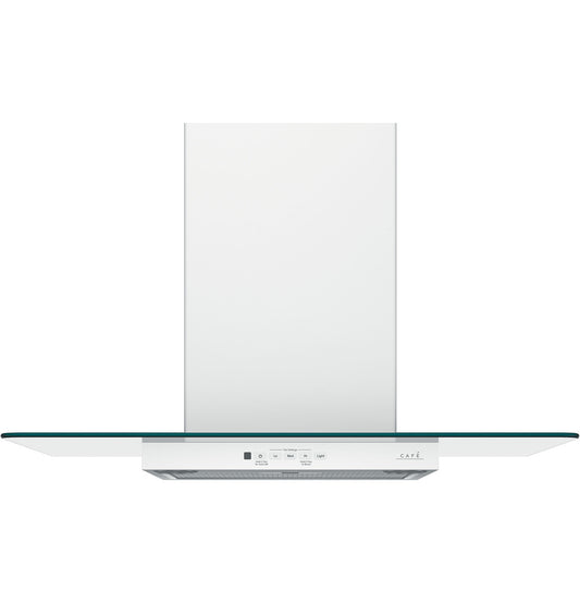Café CVW73614MWM 36" Wall-Mount Glass Canopy Chimney Hood – Matte White