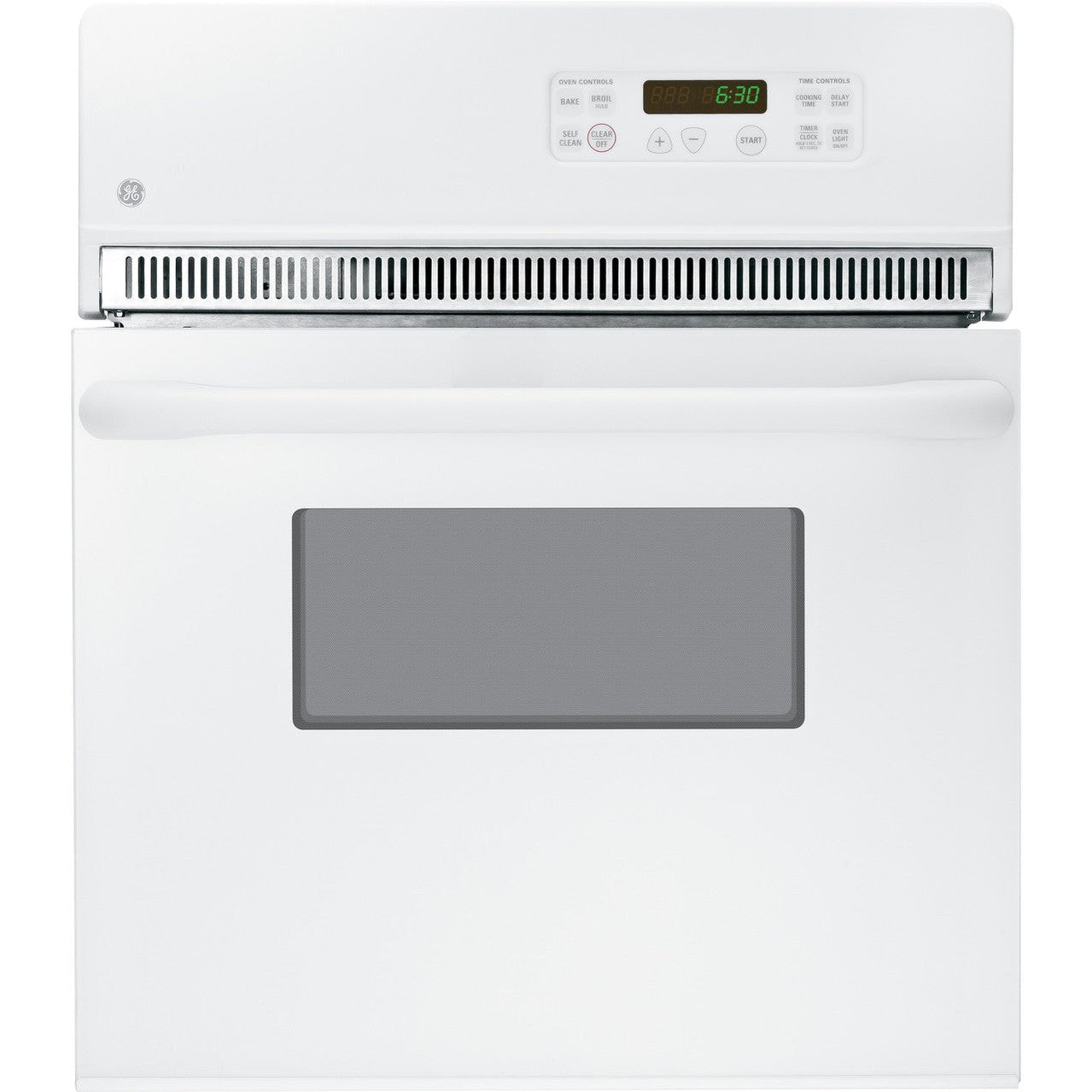 GE JRP20WJWW 24" Electric Single Self-Cleaning Wall Oven – White