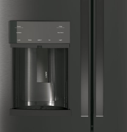 GE Profile PYE22KBLTS 36" Counter-Depth French Door Refrigerator with Hands-Free AutoFill – Black Stainless, ENERGY STAR®
