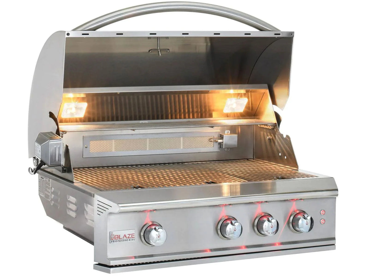 Blaze BLZ-3PRO 34" Professional LUX 3-Burner Built-In Gas Grill