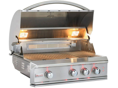Blaze BLZ-3PRO 34" Professional LUX 3-Burner Built-In Gas Grill