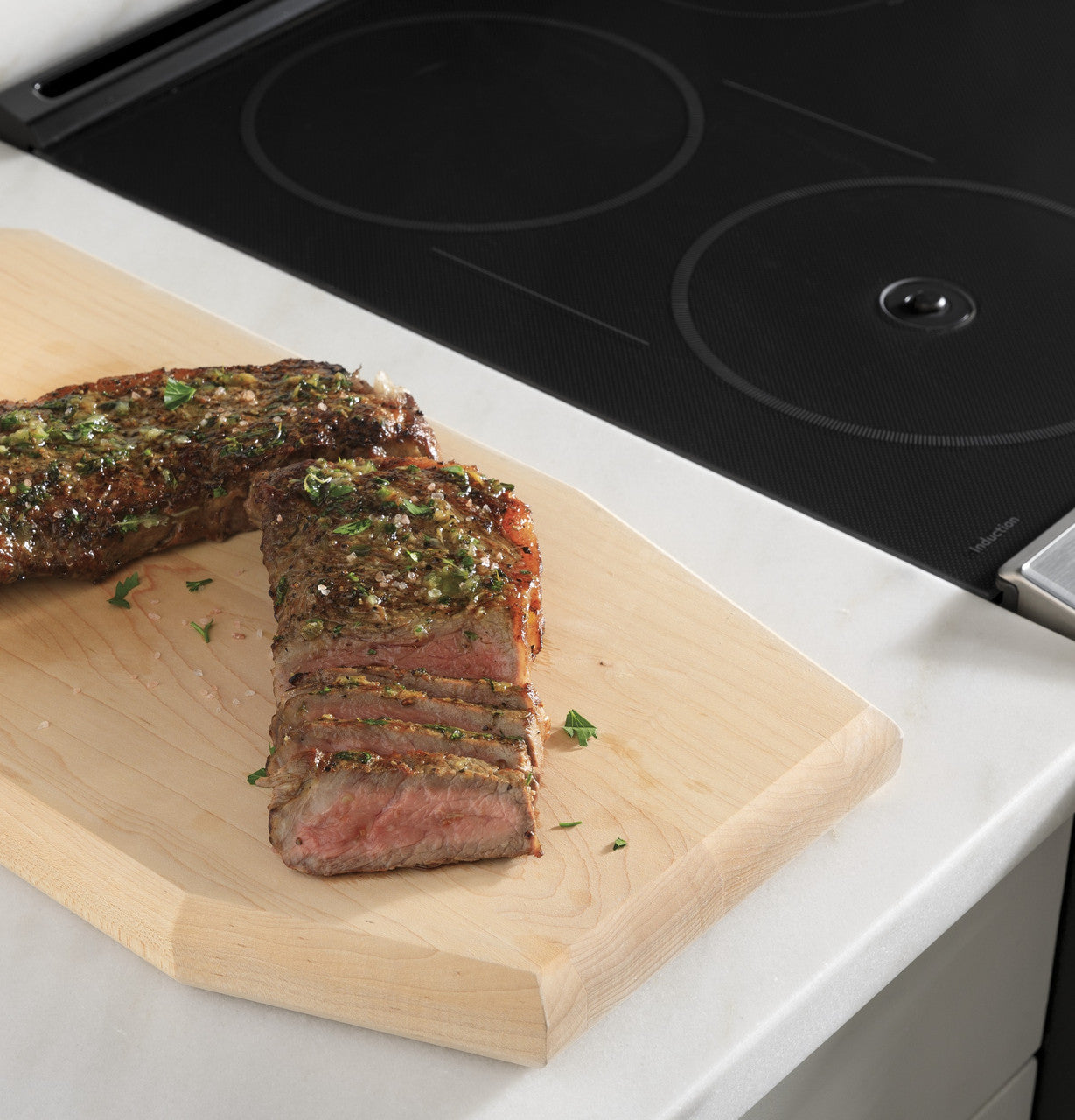 Cafe CHS90XM2NS5 30" Smart Slide-In Induction and Convection Range