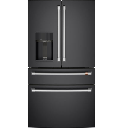 Café CXE22DP3PD1 22.3 Cu. Ft. Smart Counter-Depth 4-Door French Door Refrigerator