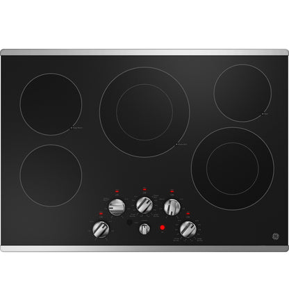 GE JEP5030STSS 30" Built-In Electric Cooktop – Stainless Steel