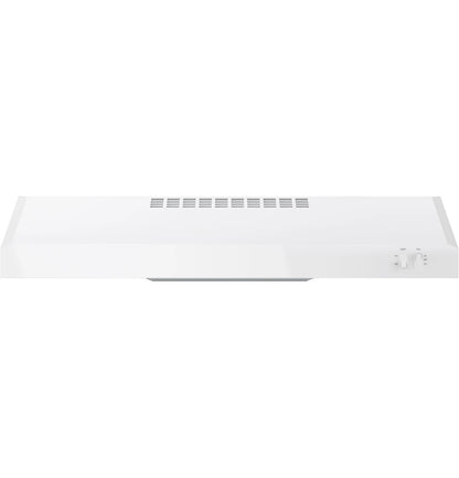 GE JVX3300DJWW 30" Under-Cabinet Range Hood – White
