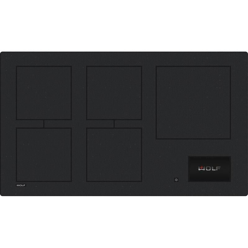 Wolf CI36560C/B 36" Contemporary Induction Cooktop