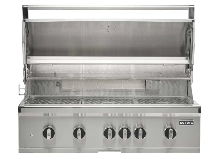 Coyote C3SL42 42" SL-Series Built-In Gas Grill with Sear Zone & Rotisserie – Stainless Steel