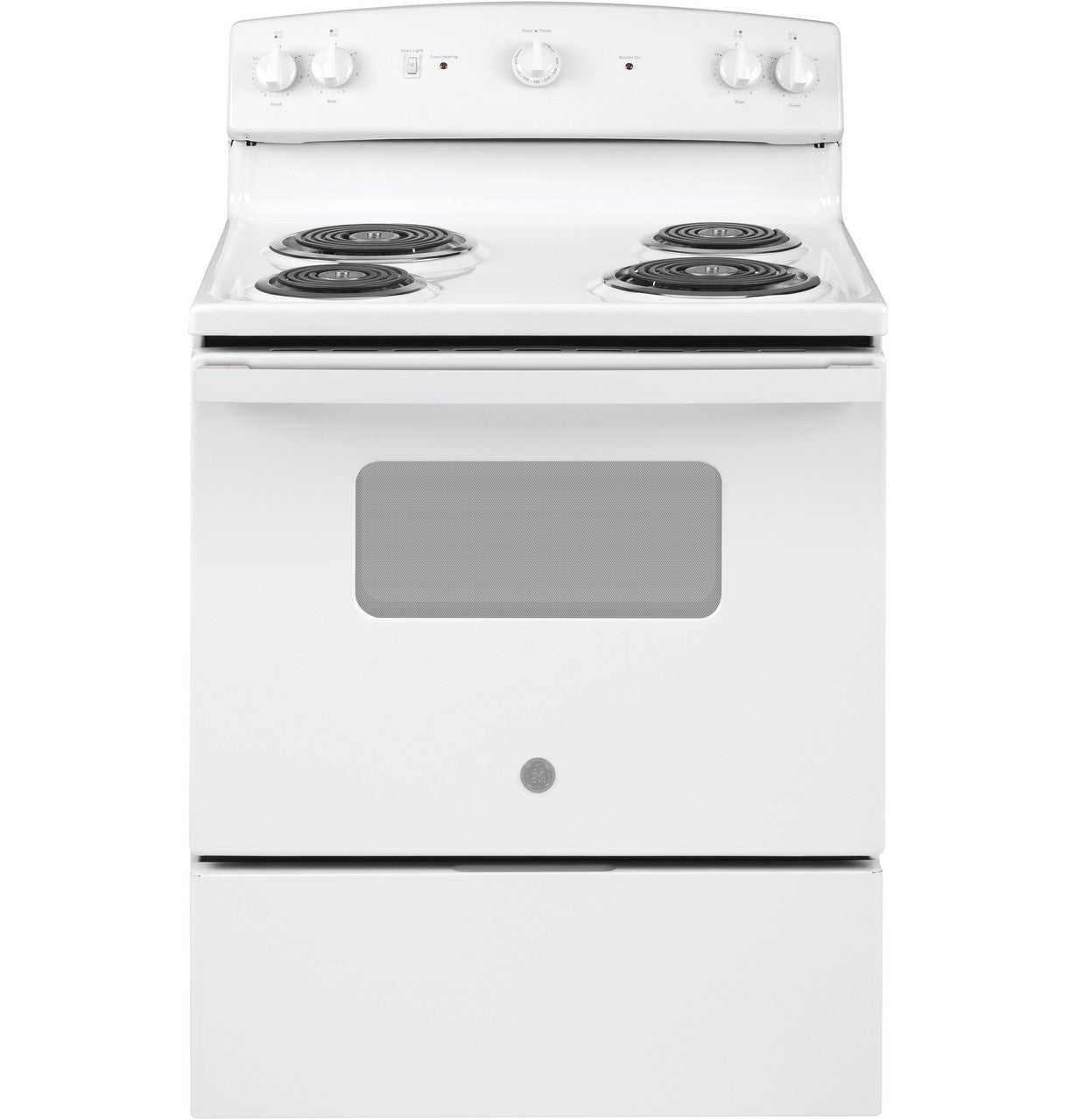 GE® ENERGY STAR® JBS160DMWW 30" Electric Freestanding Range