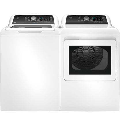 GE GTD58EBSVWS 7.4 cu. ft. Electric Dryer with Sensor Dry